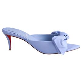 Christian Louboutin Tacones azules Azul