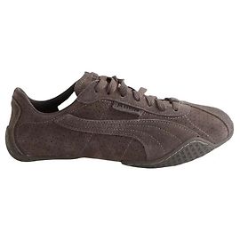 Jil Sander Sapatilhas K-Street em camurça cinza Cinza