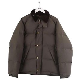 Barbour Down Jacket Khaki Fur Khaki