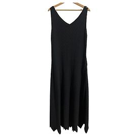 Alaïa Langes Kleid Alaia T.40 Schwarz