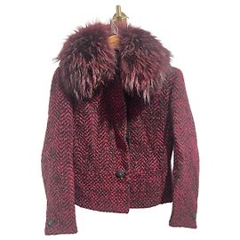 Gianni Versace Giacca Versace rossa T.34 Rosso