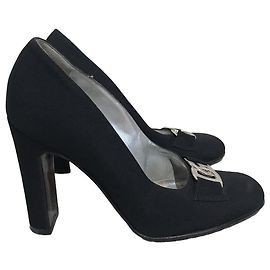 Décolleté Dolce & Gabbana blu navy T.35 Blu