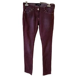 Jeans Isabel Marant Prune T.1 Burdeos
