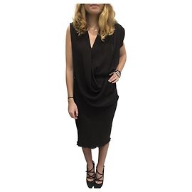 Robe Lanvin Kaki T.38 Kaki