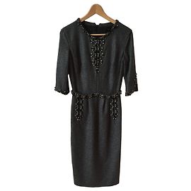 Azzaro Kleid grau T.36 Grau