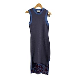 Robe Acne Studios bleue T.XS Bleu