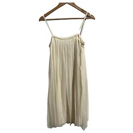 Robe Chanel écru T.36 Beige