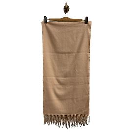 Sciarpa Hermès in cashmere rosa Rosa