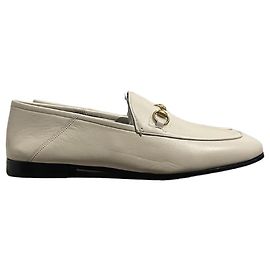 Mocasines Gucci blancos T.41,5 Blanco