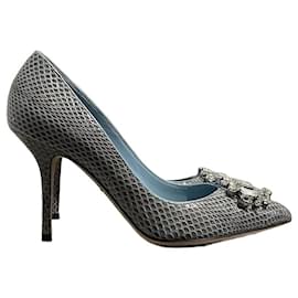 Escarpins Dolce & Gabbana bleu T.38 Blue