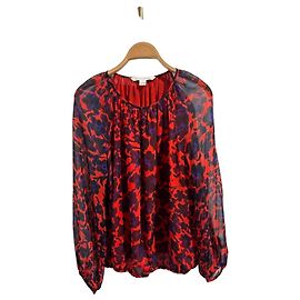 Bluse Diane Von Furstenberg rot T.S Rot