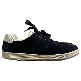 Baskets Prada bleu marine T.41,5 Bleu