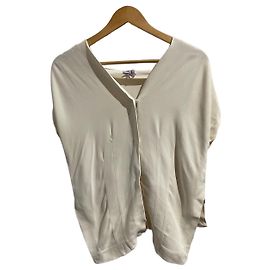 Top Miu Miu écru T.36 Bege