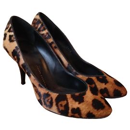Décolleté Giuseppe Zanotti Leopard T.37 Beige