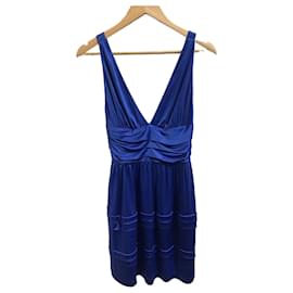 Robe Roberto Cavalli bleue T.36 Blue