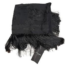 Saint Laurent Halstuch schwarz NEU Schwarz