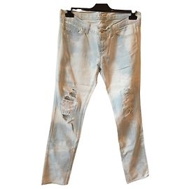 Vaqueros Slim Fit J Brand Blancos de Algodón Talla 29 Blanco
