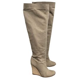 Botas Christian Louboutin T.36 Bege
