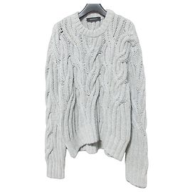 Autre Marque Alpaka-Strickpullover Cedric Charlier Braun