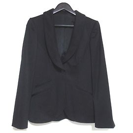 Gucci Single-Breasted Wool Tailored Jacket Blue Navy blue