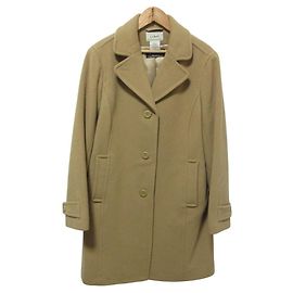 Autre Marque L.L.Bean Bellandi Wool Long Coat Beige