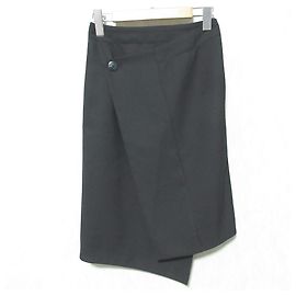 Gonna in lana Acne Studios Nero