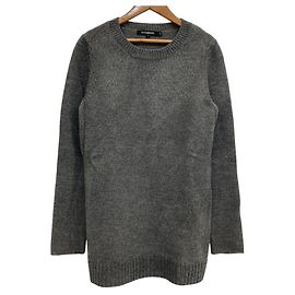 Autre Marque Pull en maille de laine Tess Giberson Marron