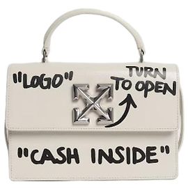 Off White Borsa 2way Jitney 1.4 bianca Bianco