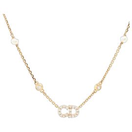 Dior Collier Gold Clair D Lune Doré