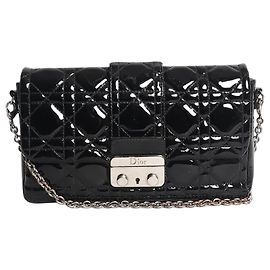 Dior Bolsa de corrente Promenade preta Preto