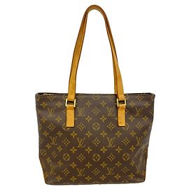 Sac cabas Louis Vuitton Monogram Cabas Piano Marron