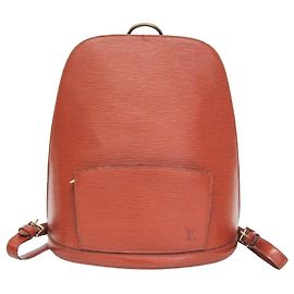 Louis Vuitton Epi Gobelin M52293 Women's Backpack Brown