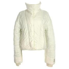 Chanel Steppjacke in Weiß Weiß