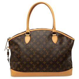 Louis Vuitton Marron Monogram Lockit Horizontal Marron