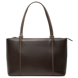 Tote de couro marrom Burberry Marrom Castanho escuro