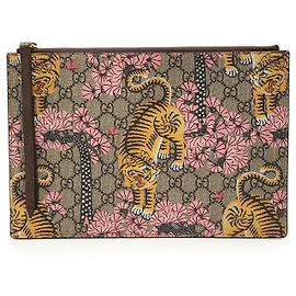 Clutch Gucci Beige GG Supreme Bengal Beige