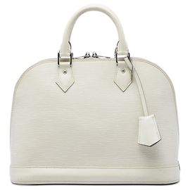 Louis Vuitton Alma PM en Epi blanco Blanco Crudo