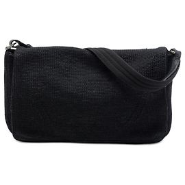 Borsa a tracolla in lana nera Prada Nero