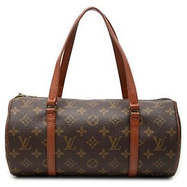 Louis Vuitton Marrom Monogram Papillon 30 Marrom