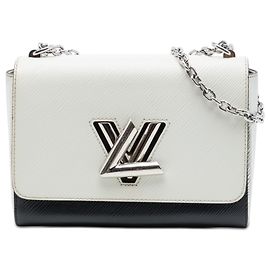 Louis Vuitton White Epi Bicolor Twist MM Blanc