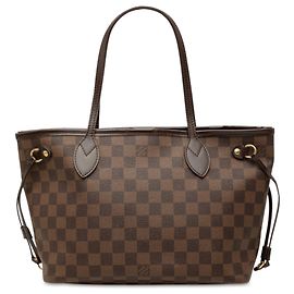 Louis Vuitton Marron Damier Ebene Neverfull PM Marron