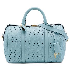 Louis Vuitton Blue Sofia Coppola Calfskin Perforated SC PM Azul Azul claro