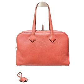 Bolsa de ombro Victoria Hermès Laranja