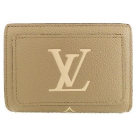 Cartera Louis Vuitton Bicolor Monogram Empreinte Beige Gris