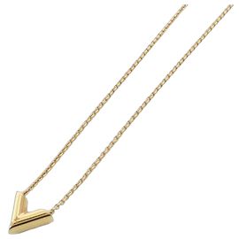 Collier Essential V Louis Vuitton Doré