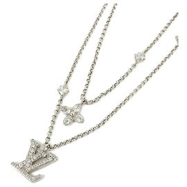 Colar Louis Vuitton Lady LV M02515 Prata
