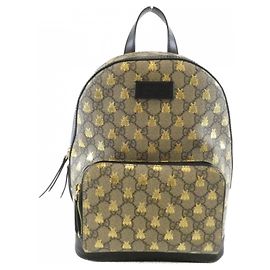 Gucci 427042 9N0AG Backpack Black Beige