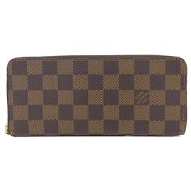 Louis Vuitton Damier Portefeuille Clemence N60534 Cartera Damier ebene