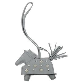Hermès Hermes Rodeo Robeo Lock PM Accessory Bag Charm Brown
