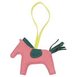 Hermès Hermes Rodeo Accessoire Anhänger MM Pink